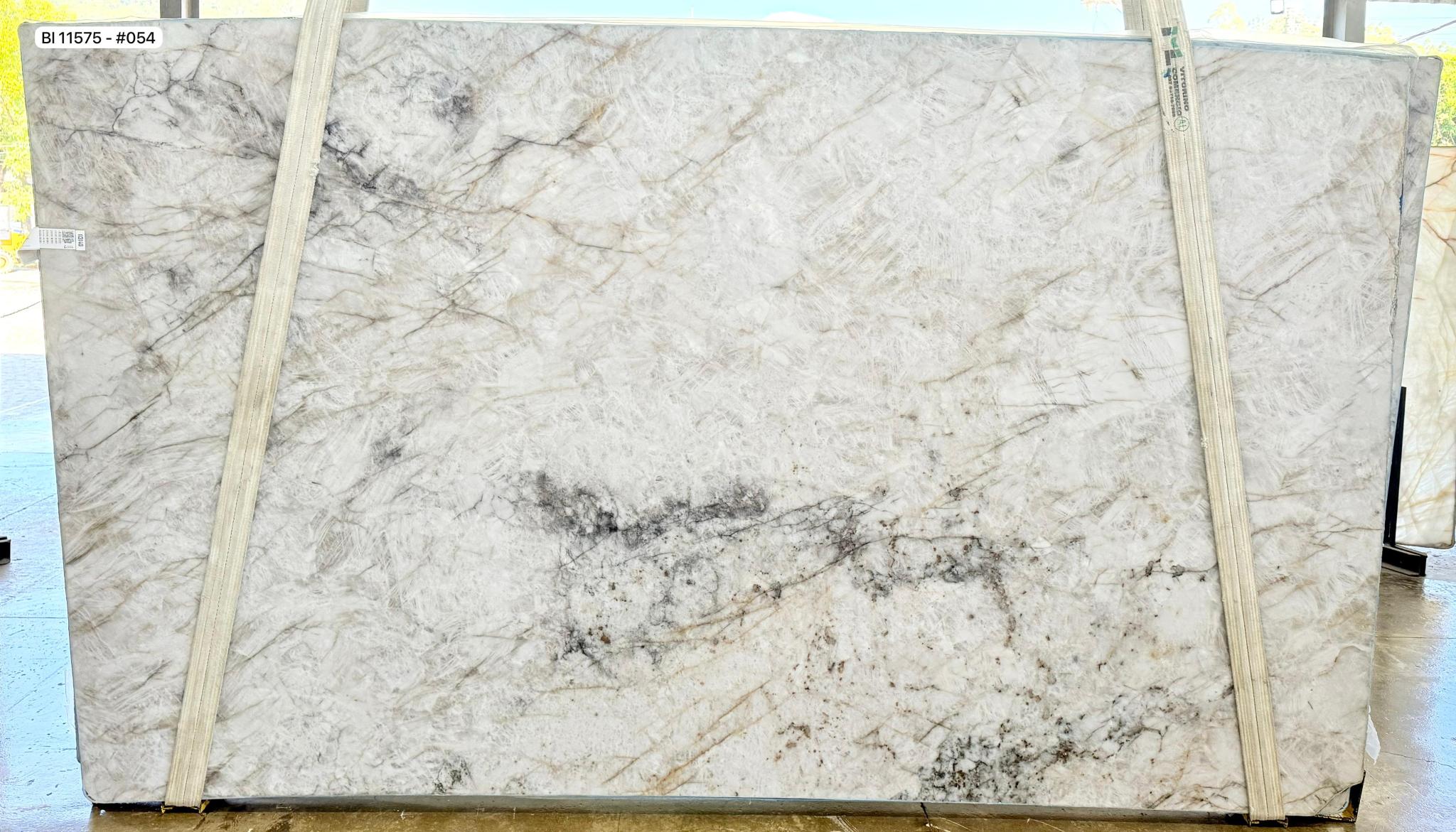  CRISTALLUS HIMALAIA 2 CM Cristallo slab from Brazil — NSS Natural Stones