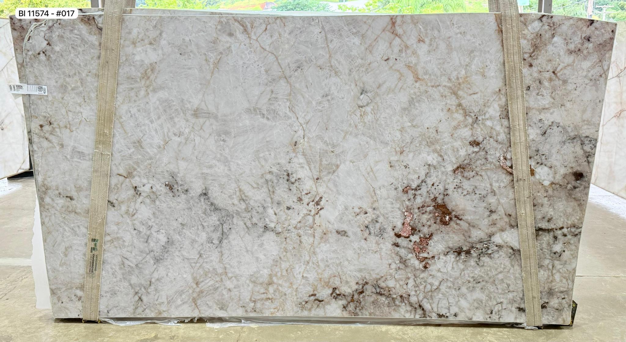  CRISTALLUS HIMALAIA 2 CM  Cristallo slab from Brazil — NSS Natural Stones