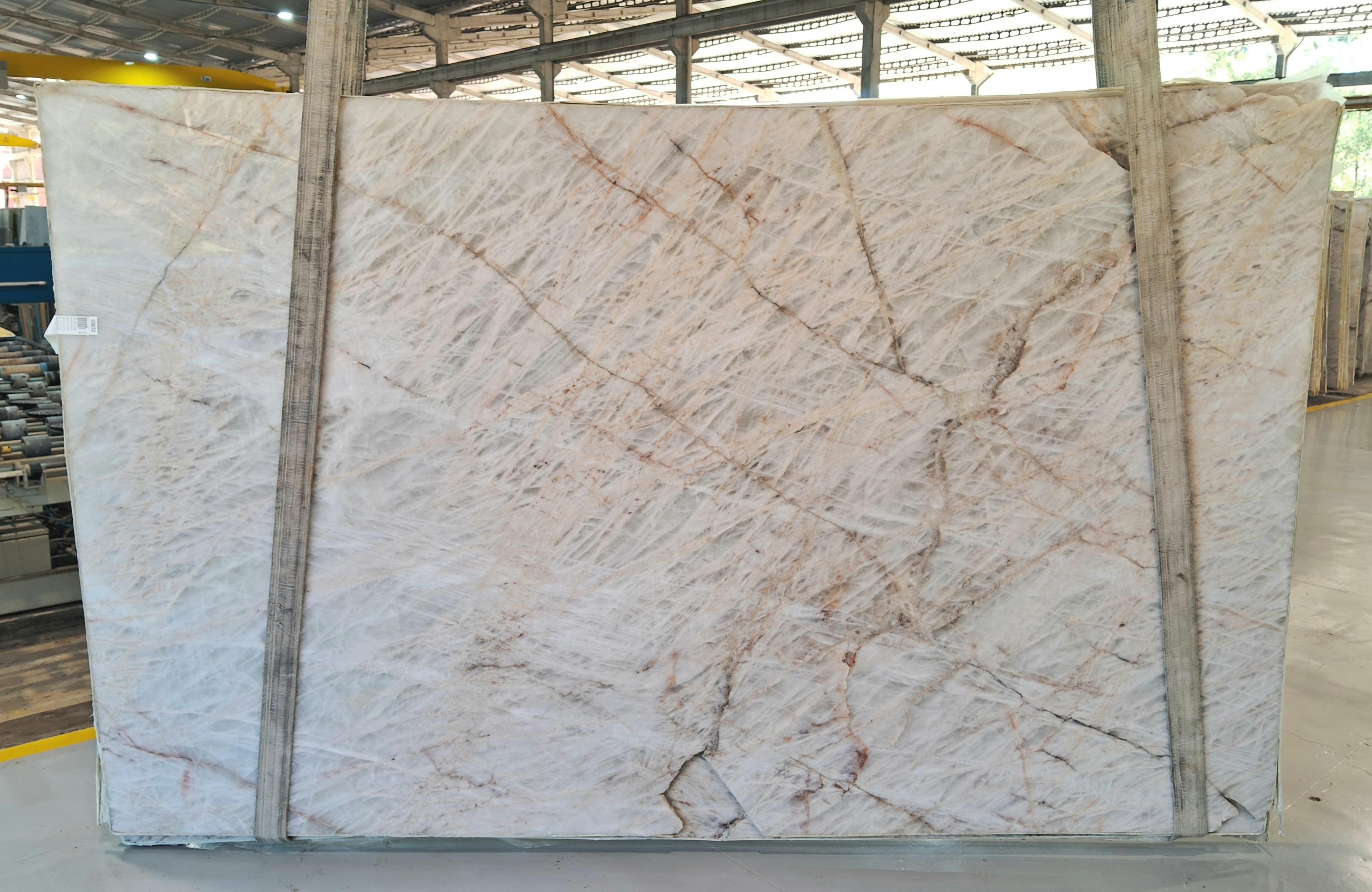  CRISTALLUS HIMALAIA 2 CM Cristallo slab from Brazil — NSS Natural Stones