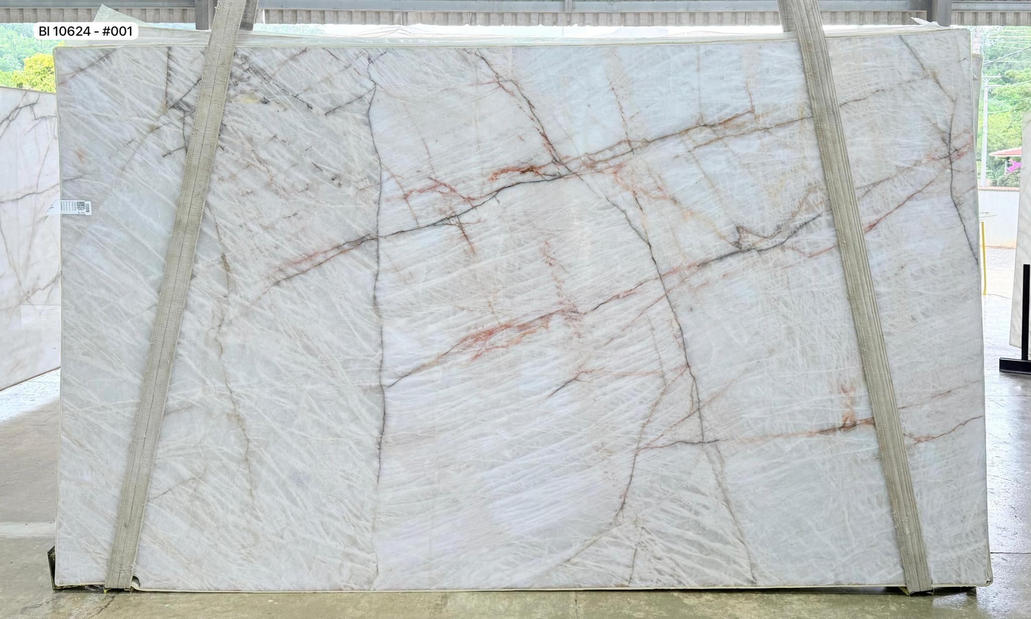  CRISTALLUS HIMALAIA 2 CM Cristallo slab from Brazil — NSS Natural Stones