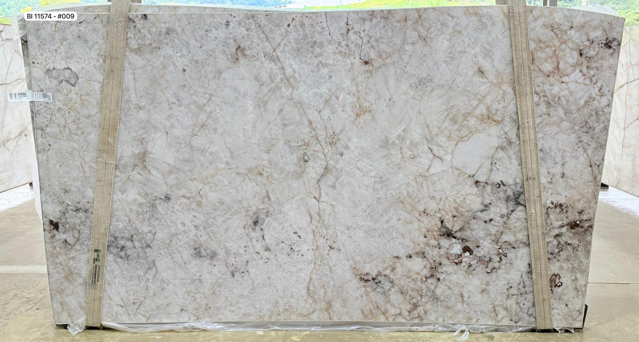  CRISTALLUS HIMALAIA 2 CM  Cristallo slab from Brazil — NSS Natural Stones