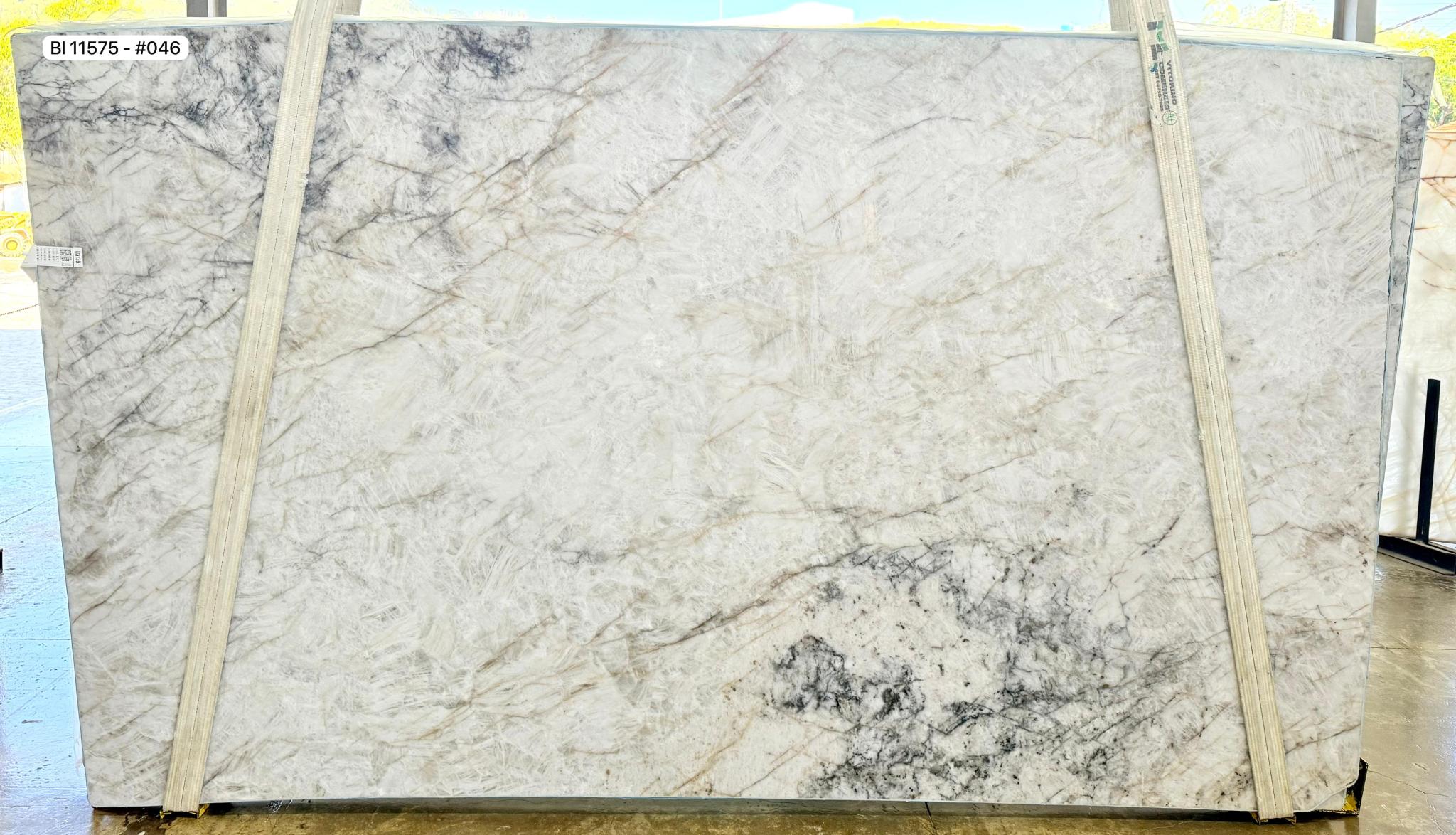  CRISTALLUS HIMALAIA 2 CM Cristallo slab from Brazil — NSS Natural Stones