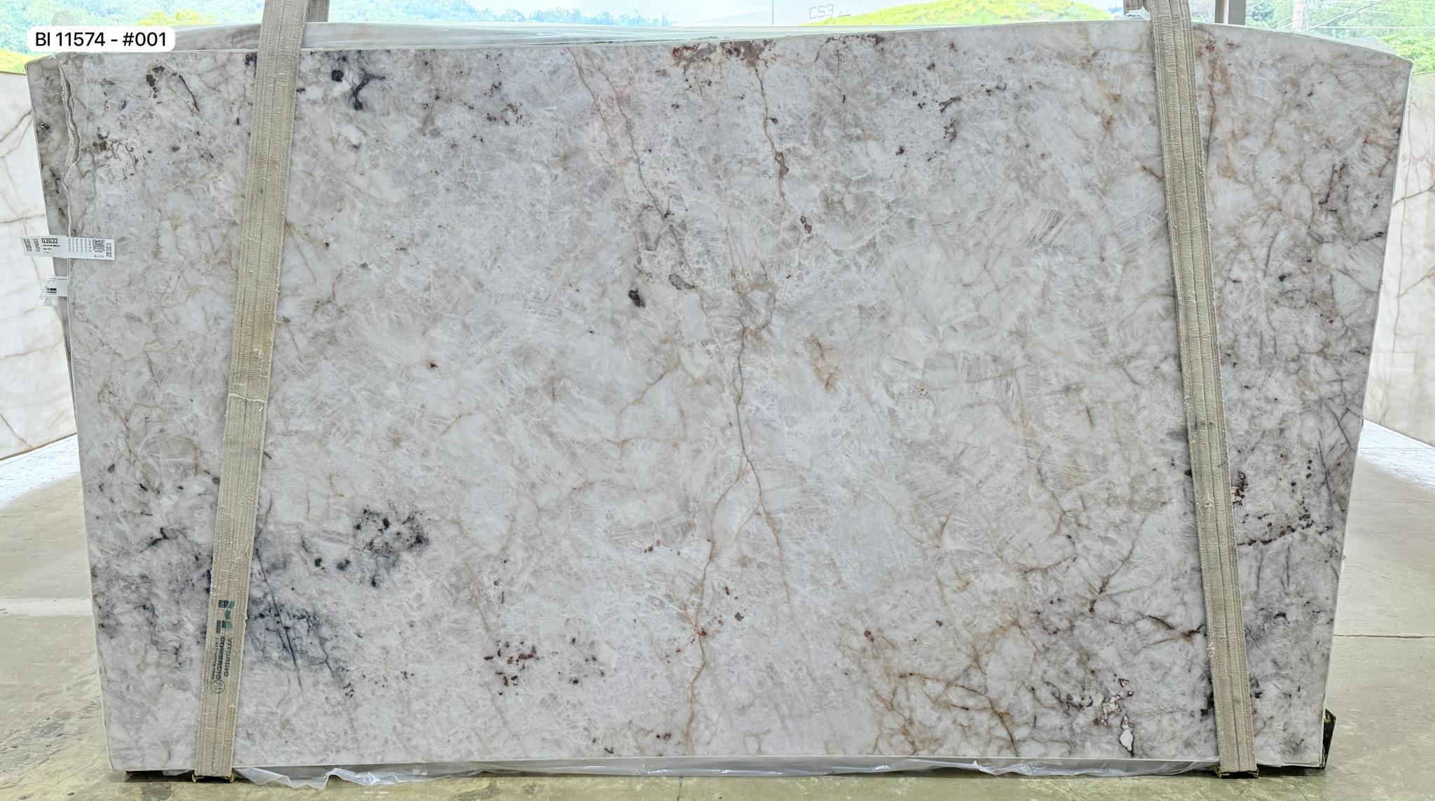  CRISTALLUS HIMALAIA 2 CM  Cristallo slab from Brazil — NSS Natural Stones